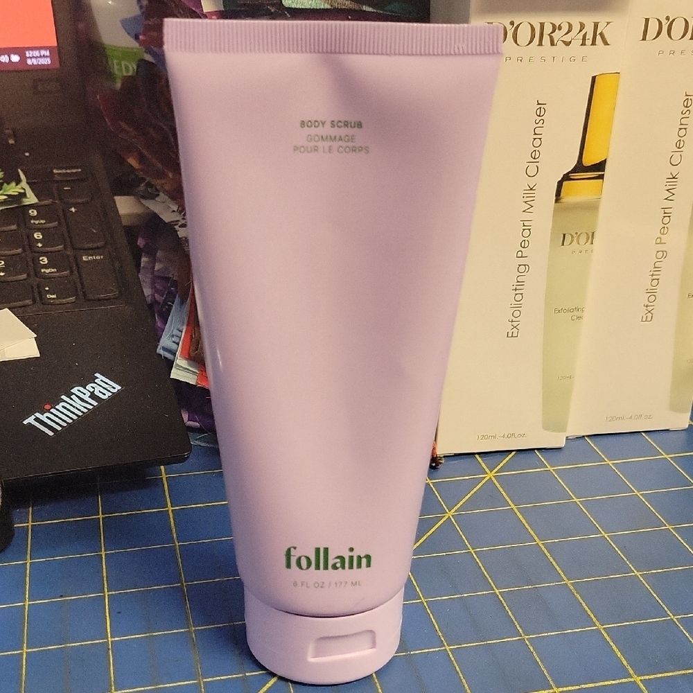 Follain Body Scrub 177ml New Sealed Tube